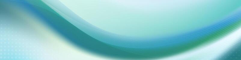 Abstract soft aqua and green flowing background. vector