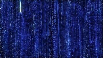 Abstract particles background with many lights video