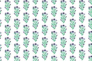 seamless wallpaper pattern with botanical foliage and ornate floral bunches for eco-friendly surface applications vector