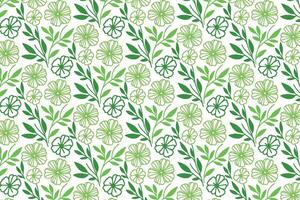 continuous line art flower pattern with minimalist rose and leaf outlines for trendy fashion apparel and textiles vector