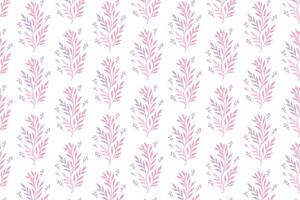 seamless layout of foliage clusters and blooming plant textures for stylish background and fabric prints vector