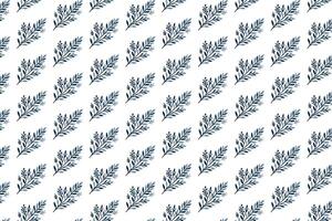 garden foliage inspired floral pattern with ornamental flower elements in seamless tile design for textile and card backgrounds vector