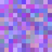 Abstract square tile mosaic background - geometrical pattern from multicolored squares vector
