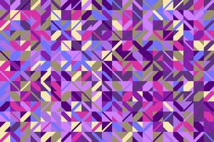 Abstract colorful diagonal mosaic pattern web background vector