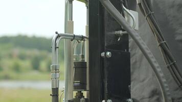 Soil Sampling. A vehicle with special equipment collects soil samples for analysis. Soil sampling high rainfall pastures. Soil examination 8 video