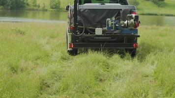 Soil examination of agronomy. Geotechnical investigation. Collecting black soil on the field for examination and analysis. Special equipment for pickup 12 video