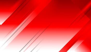 Dynamic Red and White Abstract Background vector