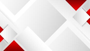 White and red squares on grey background.. vector