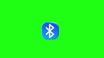 icon animated of bluetooth video