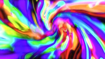 Colorful swirling vortex background animation in multiple variations. Motion video