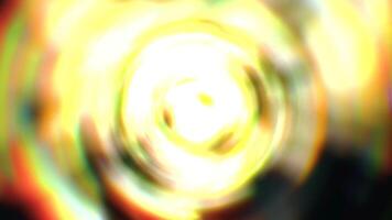 A Dynamic Spiral of Light and Color Effects captivates viewers with radiant hues and patterns. Motion video