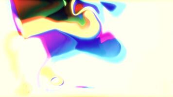 Colorful abstract background with smooth transitions and fluid shapes. Motion video