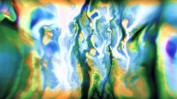 Abstract colorful ink flowing background animation. Motion video