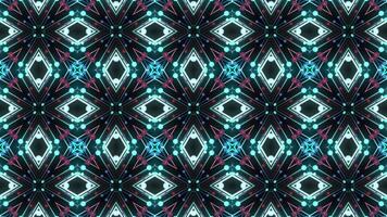 Abstract Kaleidoscope VJ Background Loop video