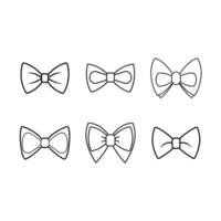 Bow Tie Icon Graphic Design for Web and Print Use vector