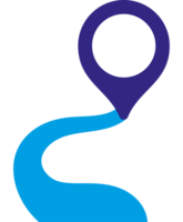 maps and navigation pointer route png