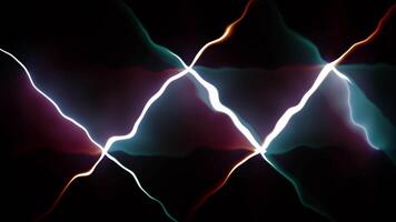 Bright Electric Sparks Create Mesmerizing Patterns in Dark Space During Science Demonstration video