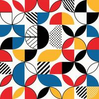 Geometric Pattern Modern Abstract Seamless Design vector