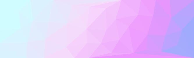 A soft pastel polygonal background with a dreamy gradient of pink, blue, and purple hues, creating a smooth, elegant, and modern abstract design. vector