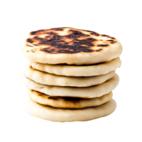 Stack of Soft Bread Cakes for Culinary Use png
