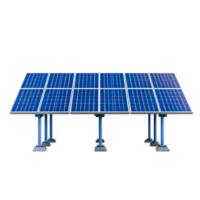 Solar Panel Array for Renewable Energy Generation in Sustainable Development png