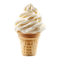 Soft Serve Ice Cream Cone png
