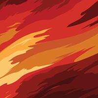 Red and Brown Gradient Theme with Abstract Hand Drawn Acrylic Painting vector