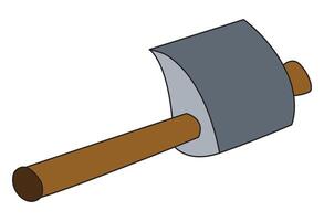 A axe isolated on white background vector