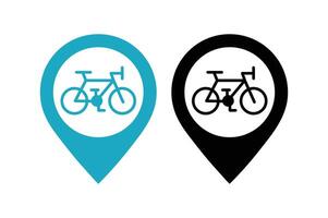 Cycle Shop Map Pointer Icon, bike store map marker icon, cycling store location pin symbol, cycling shop location , bicycle shop map pointer icon vector