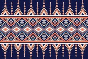 Geometric abstract seamless ethnic pattern. vector