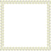 Spring colorful frame template. Leaf elements decoration. Easter border with empty space vector
