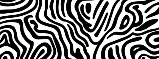 Intricate vintage woodcut illustration featuring random squiggles and abstract lines vector