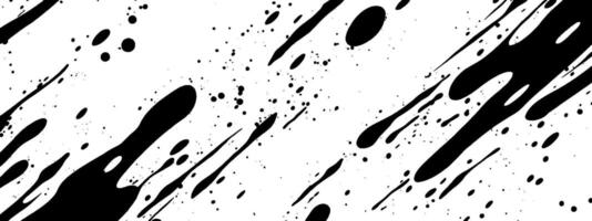 Vintage woodcut texture featuring random ink splashes in high contrast vector