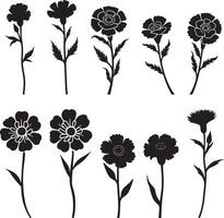 Minimalist Floral Vectors for DIY Projects