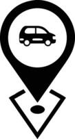 Car Location Pointer design. vector
