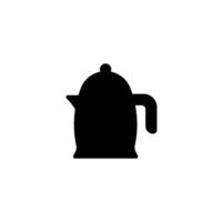 Kettle icon stock image. vector