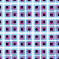 pattern is a blue abstract geometric background with swirling cubes and various rhythmic shapes, isometric three-dimensional abstraction depicting the shapes of urban buildings. Depth, color, shades vector