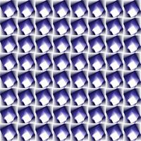 pattern is an abstract geometric background with swirling cubes and various rhythmic shapes, an isometric three-dimensional abstraction depicting the outlines of urban buildings. Depth, color vector