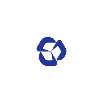 unidad sencillo caja logo diseño, sofisticado negocio emblema, tecnología futuro vector