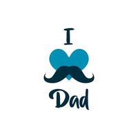 illustration graphic logo design of Happy Father's day, finance and business icon, with arrow grow Statistic suitable for father days banner with tie, mustache and love symbol 8 vector