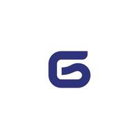 Dynamic Letter Initial G Logo Design Template vector
