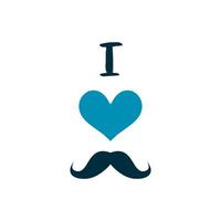 illustratio graphic logo design of Happy Father's day, finance and business icon, with arrow grow Statistic suitable for father days banner with tie, mustache and love symbol 7 vector