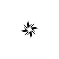 Star Logo. Flash abstract design template. Fast Speed, Energy, Leader logotype concept . Logotype idea. Thunderbolt abstract symbol for business company. design element. Power line icon vector