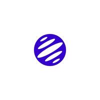 circle logo icon symbol for abstract design vector