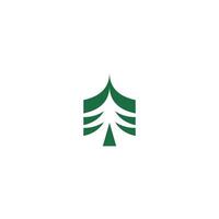tree logo design, simple symbol for your business vector