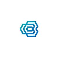 Modern and creative hexagon logo, Dynamic Corporate symbol vector