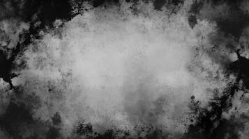 A monochrome abstract pattern with dark edges surrounding a light center space photo