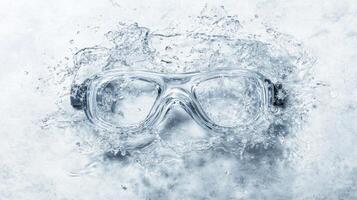 Underwater Eyewear with Dynamic Water Splash photo