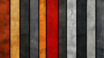 Textured Wood Planks with Various Colors photo
