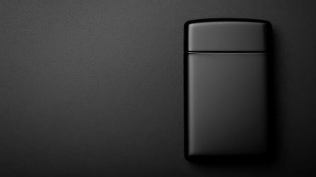 Black Lighter on a Dark Background photo